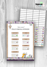 Lataa kuva Galleria-katseluun, Viikon ruokamagneetit