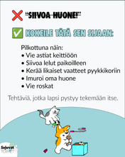 Lataa kuva Galleria-katseluun, Kotityömagneetit
