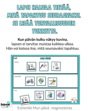 Lataa kuva Galleria-katseluun, Mun päivä -magneetit
