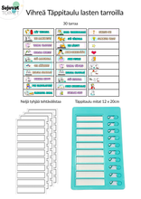 Lataa kuva Galleria-katseluun, Täppitaulu – Värillinen versio
